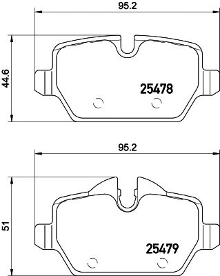 HELLA PAGID 8db355020111 -  Комплект тормозных колодок, дисковый тормоз